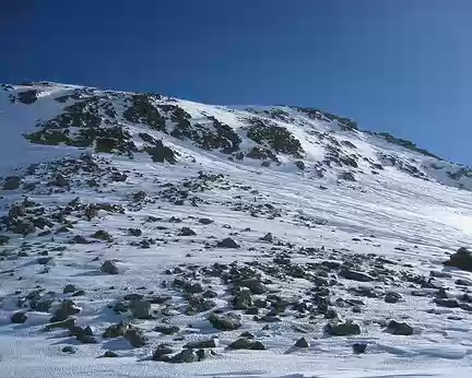 2013-02-14_07 Au Pass da Sach (2731 m), la montée vers la Scima da Saoseo